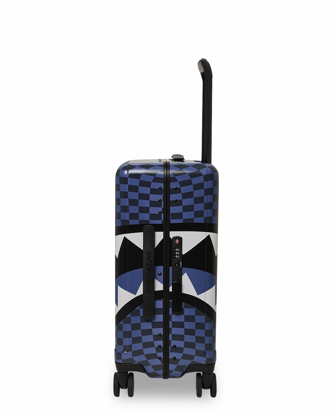 MIDNIGHT MAGIC SHARKS IN PARIS HARD SHELL CARRY-ON LUGGAGE | Sprayground Clearance