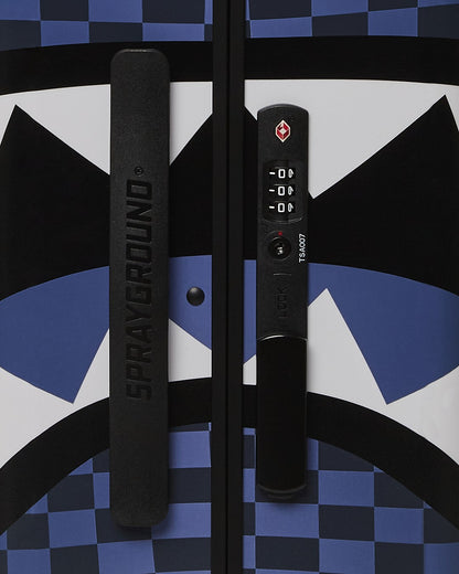 MIDNIGHT MAGIC SHARKS IN PARIS HARD SHELL CARRY-ON LUGGAGE | Sprayground Clearance