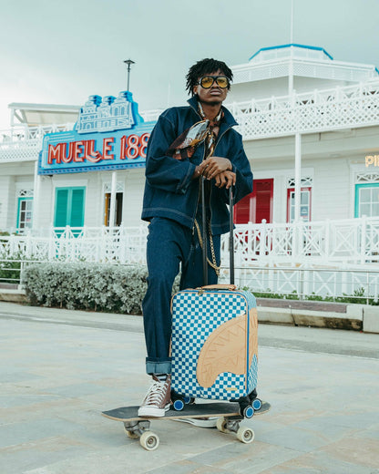 NEW SHARK YACHT CLUB IMPERIAL CARRY-ON LUGGAGE | Sprayground Near Me