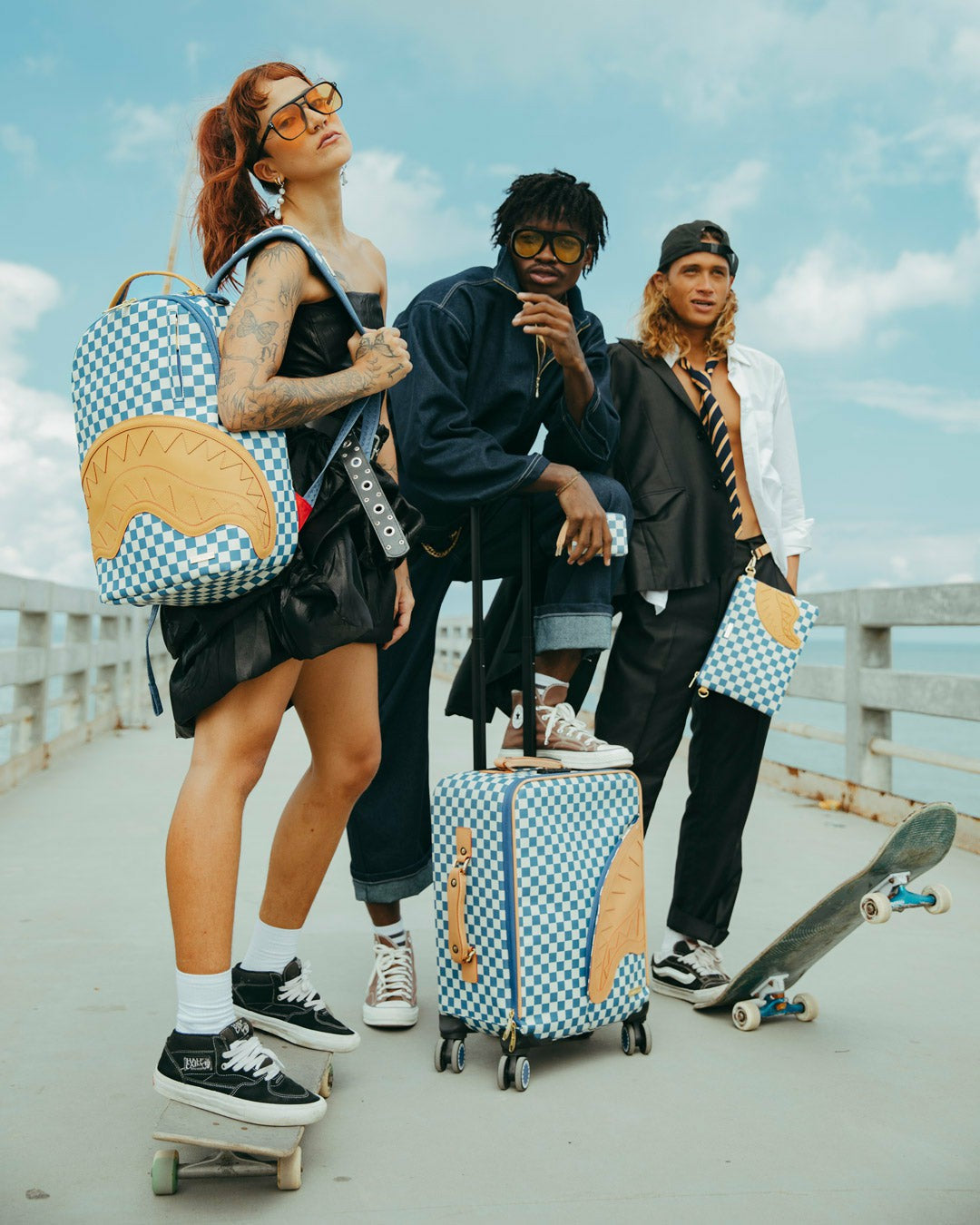 NEW SHARK YACHT CLUB IMPERIAL CARRY-ON LUGGAGE | Sprayground Near Me