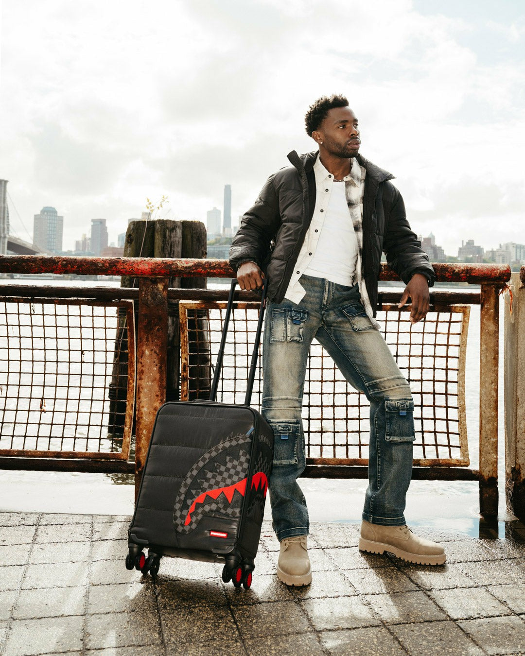 SNOWWSTORM PUFFER IMPERIAL CARRY-ON LUGGAGE | Sprayground sale