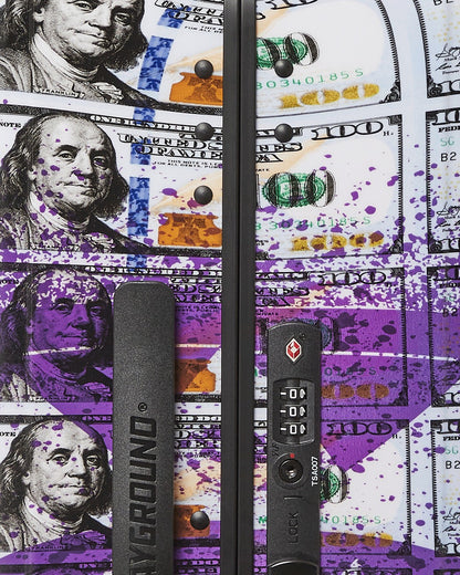 BILLIONS IN THE BANK HARD SHELL CARRY-ON LUGGAGE | Sprayground Discount
