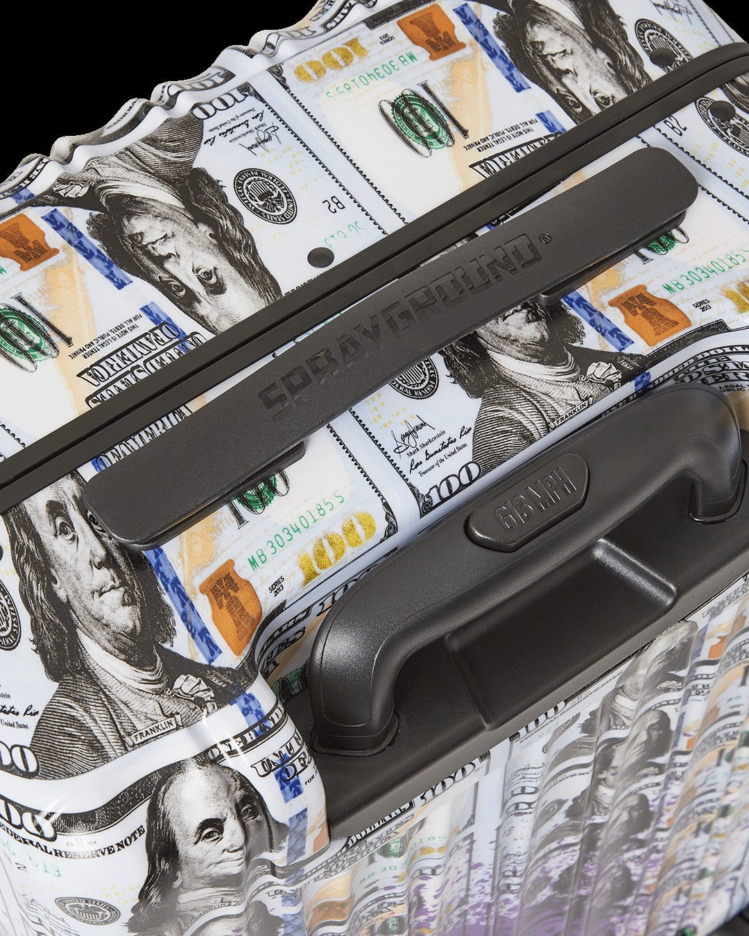 BILLIONS IN THE BANK HARD SHELL CARRY-ON LUGGAGE | Sprayground Discount