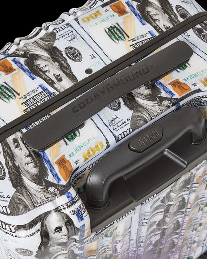 BILLIONS IN THE BANK HARD SHELL CARRY-ON LUGGAGE | Sprayground Discount