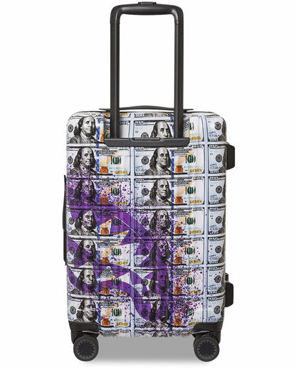 BILLIONS IN THE BANK HARD SHELL CARRY-ON LUGGAGE | Sprayground Discount