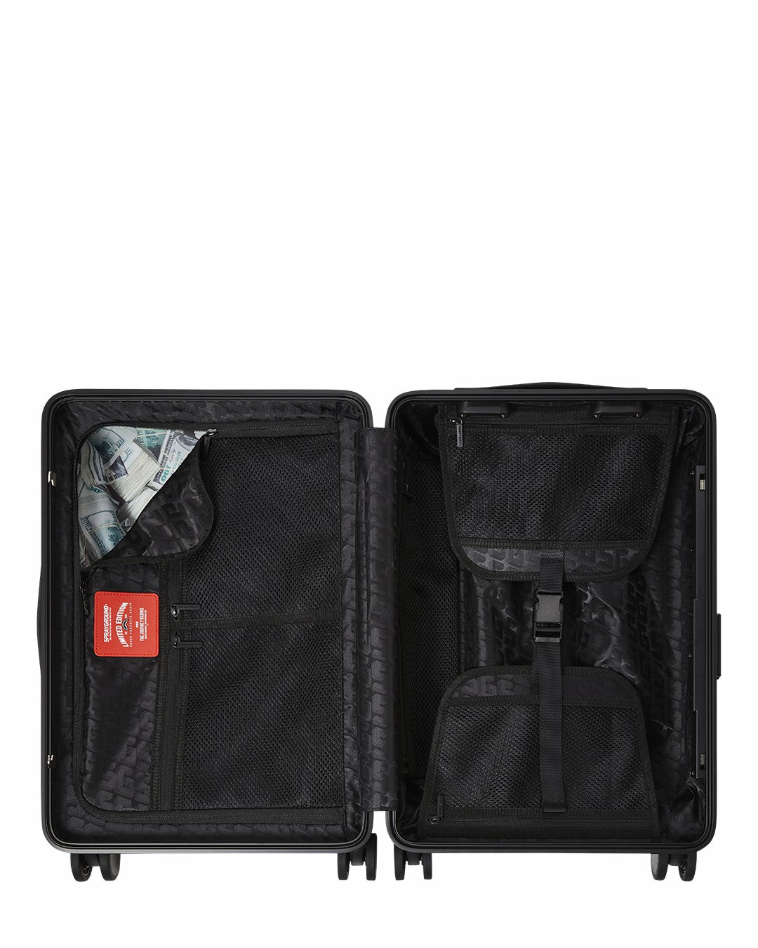 NIGHTSHARKS WORLDWIDE SHARKITECTURE CARRY-ON LUGGAGE | Sprayground for sale