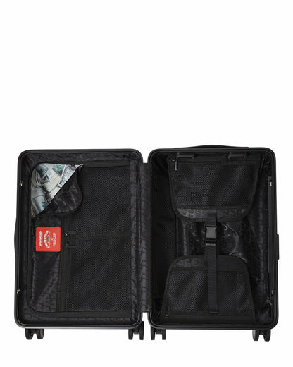 SHARKS IN PARIS BLUR EFFECT CARRY-ON LUGGAGE | Sprayground Clearance