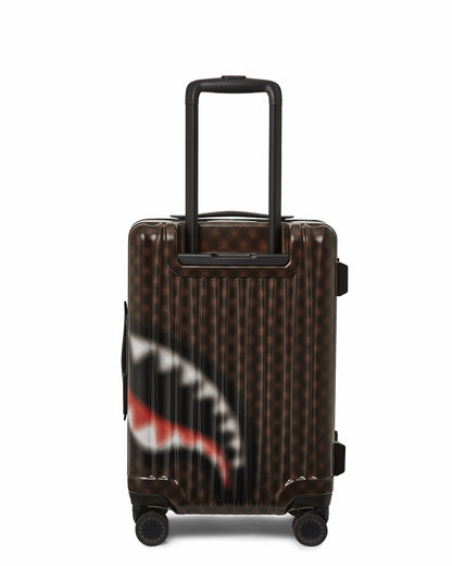 SHARKS IN PARIS BLUR EFFECT CARRY-ON LUGGAGE | Sprayground Clearance