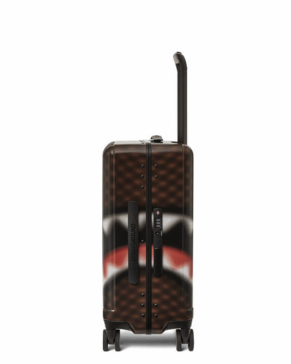 SHARKS IN PARIS BLUR EFFECT CARRY-ON LUGGAGE | Sprayground Clearance