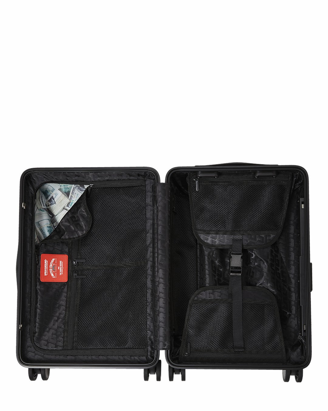 SHARK MILES PER HOUR SHARKITECTURE CARRY-ON LUGGAGE | Sprayground Online