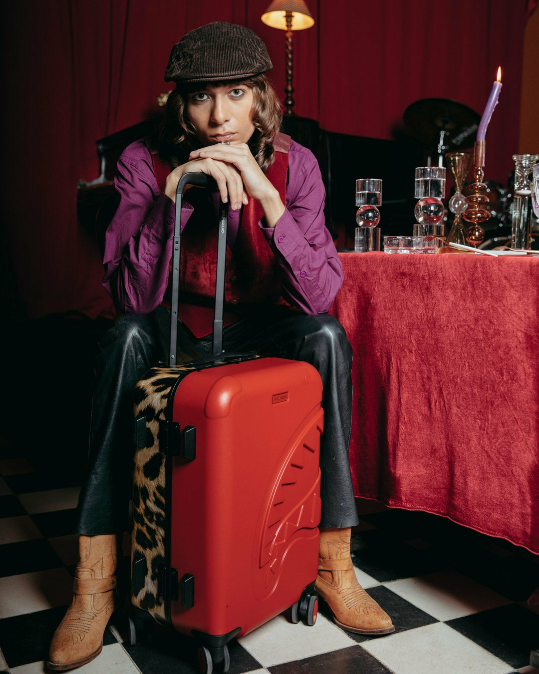 SHARK MILES PER HOUR SHARKITECTURE CARRY-ON LUGGAGE | Sprayground Online