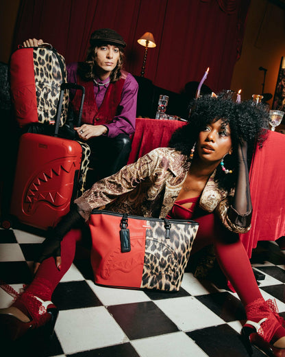 SHARK MILES PER HOUR SHARKITECTURE CARRY-ON LUGGAGE | Sprayground Online
