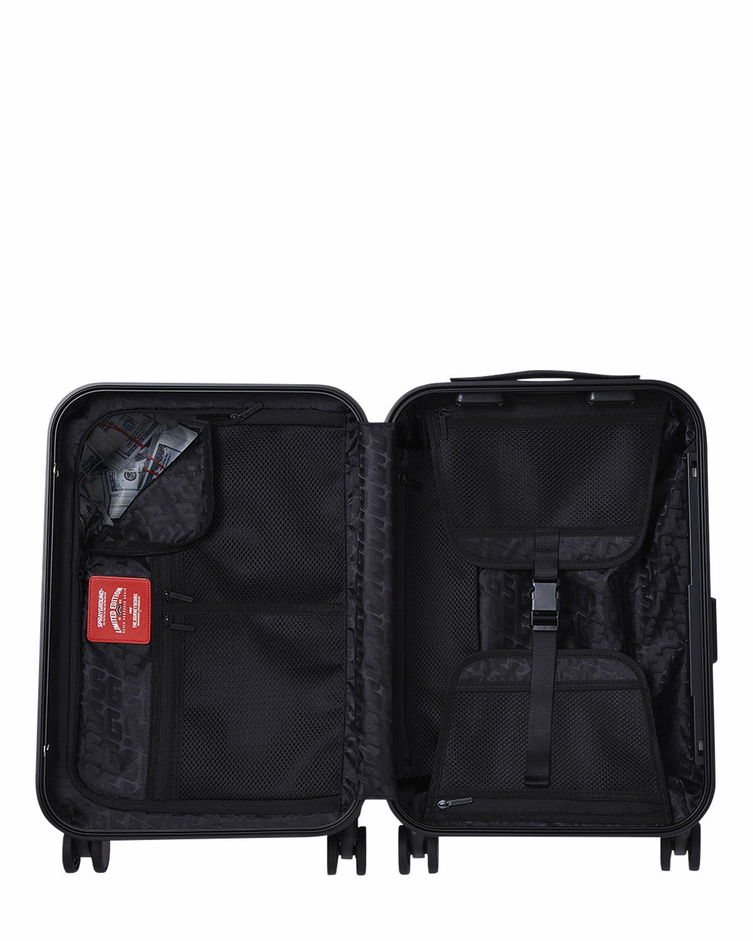 SPRAYSHARKS WORLDWIDE SHARKITECTURE CARRY-ON LUGGAGE | Sprayground US