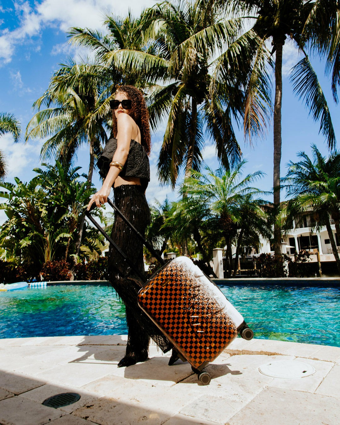 SPRAYSHARKS WORLDWIDE SHARKITECTURE CARRY-ON LUGGAGE | Sprayground US