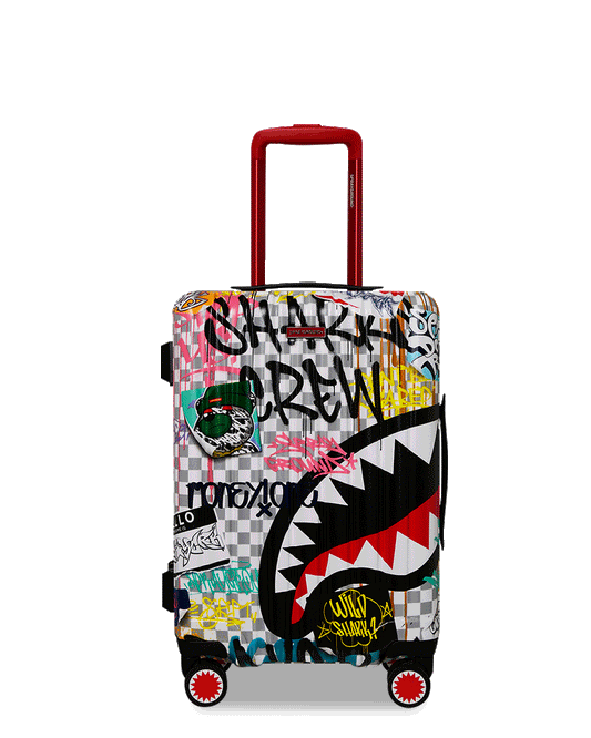 CREATE ANOTHER DAY SHARKNAUTICS HARDSHELL CARRY-ON LUGGAGE | Sprayground Online