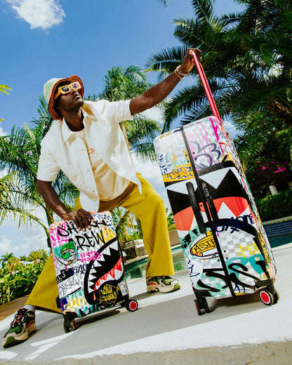CREATE ANOTHER DAY SHARKNAUTICS HARDSHELL CARRY-ON LUGGAGE | Sprayground Online