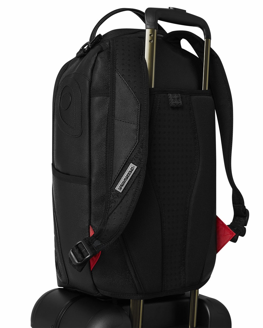 REALITY CHECK SHARKITECTURE CARRY-ON JETBLACK LUGGAGE (GUNMETAL HARDWA | Sprayground US