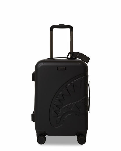 REALITY CHECK SHARKITECTURE CARRY-ON JETBLACK LUGGAGE (GUNMETAL HARDWA | Sprayground US