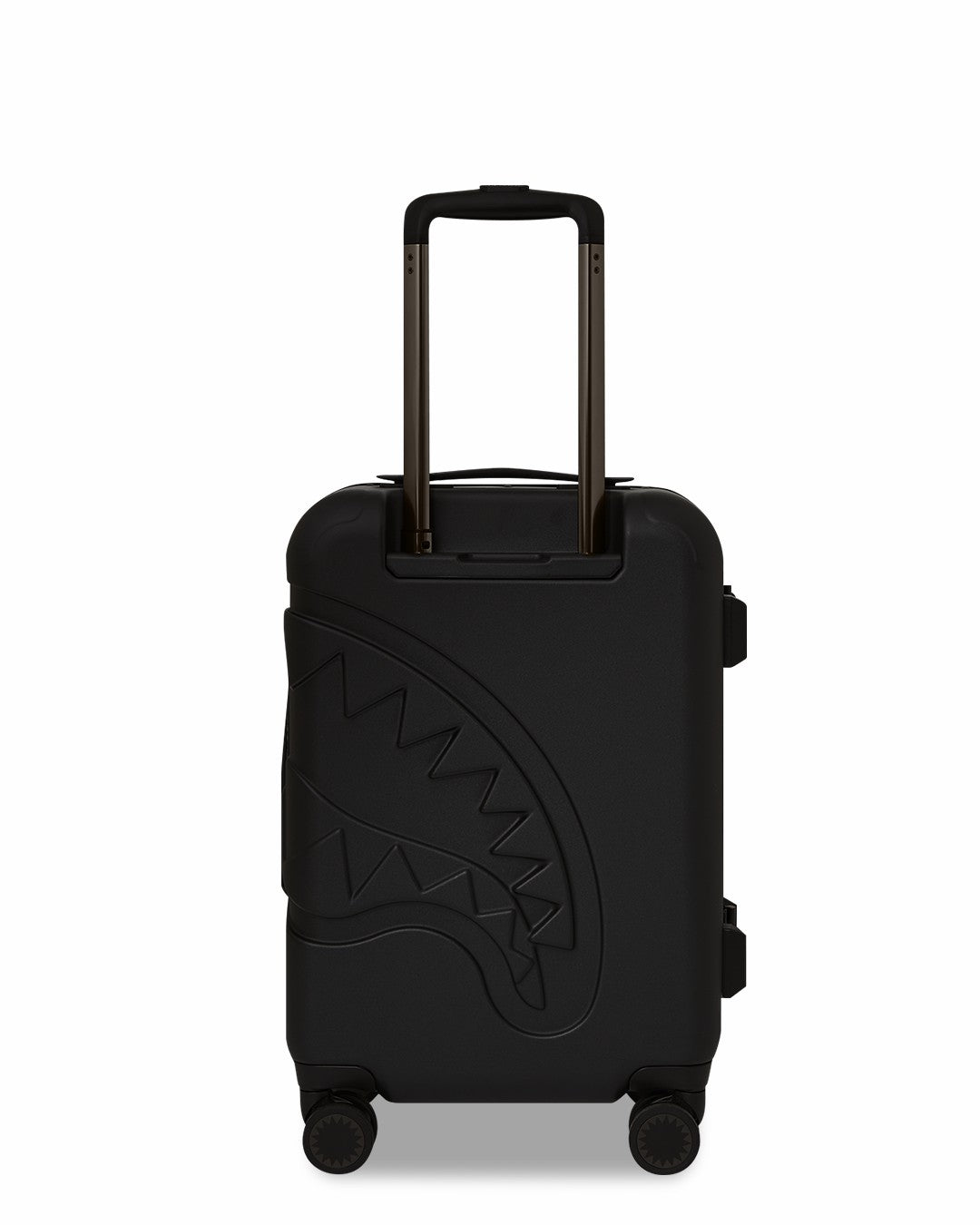 REALITY CHECK SHARKITECTURE CARRY-ON JETBLACK LUGGAGE (GUNMETAL HARDWA | Sprayground US