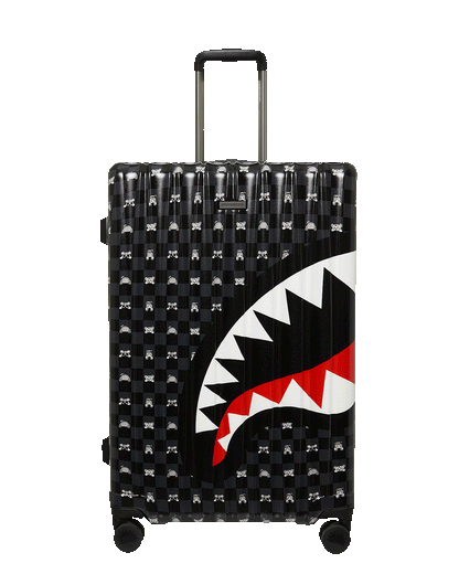 SHARK MOB HIDEOUT FULL-SIZE LUGGAGE | Sprayground for sale