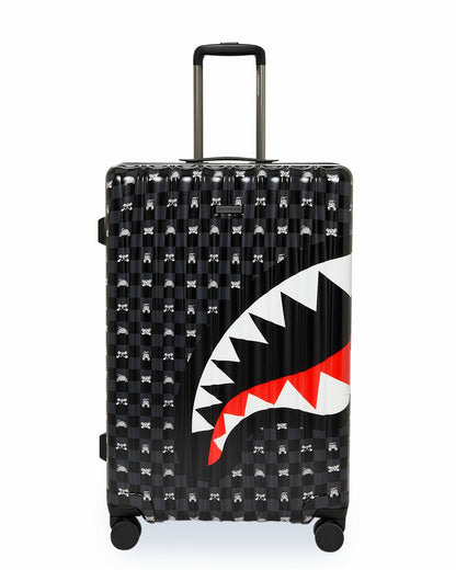 SHARK MOB HIDEOUT FULL-SIZE LUGGAGE | Sprayground for sale