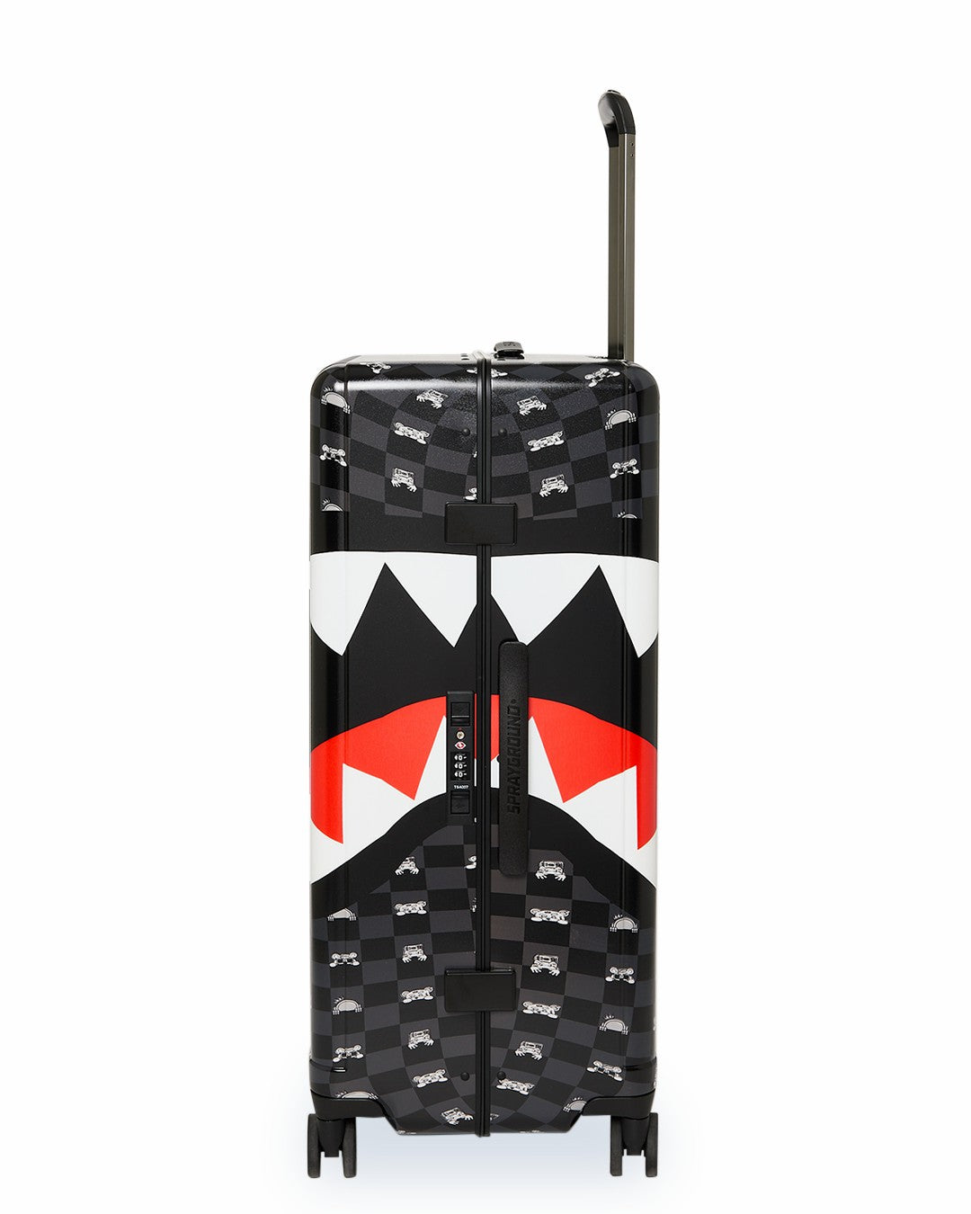 SHARK MOB HIDEOUT FULL-SIZE LUGGAGE | Sprayground for sale