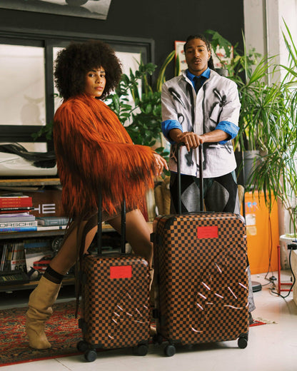 KATANA CHECK BOSS FULL-SIZE LUGGAGE | Sprayground Clearance