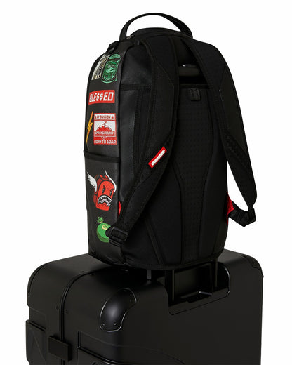 THE JOURNEY BEGINS SHARKITECTURE FULL-SIZE LUGGAGE | Sprayground for sale