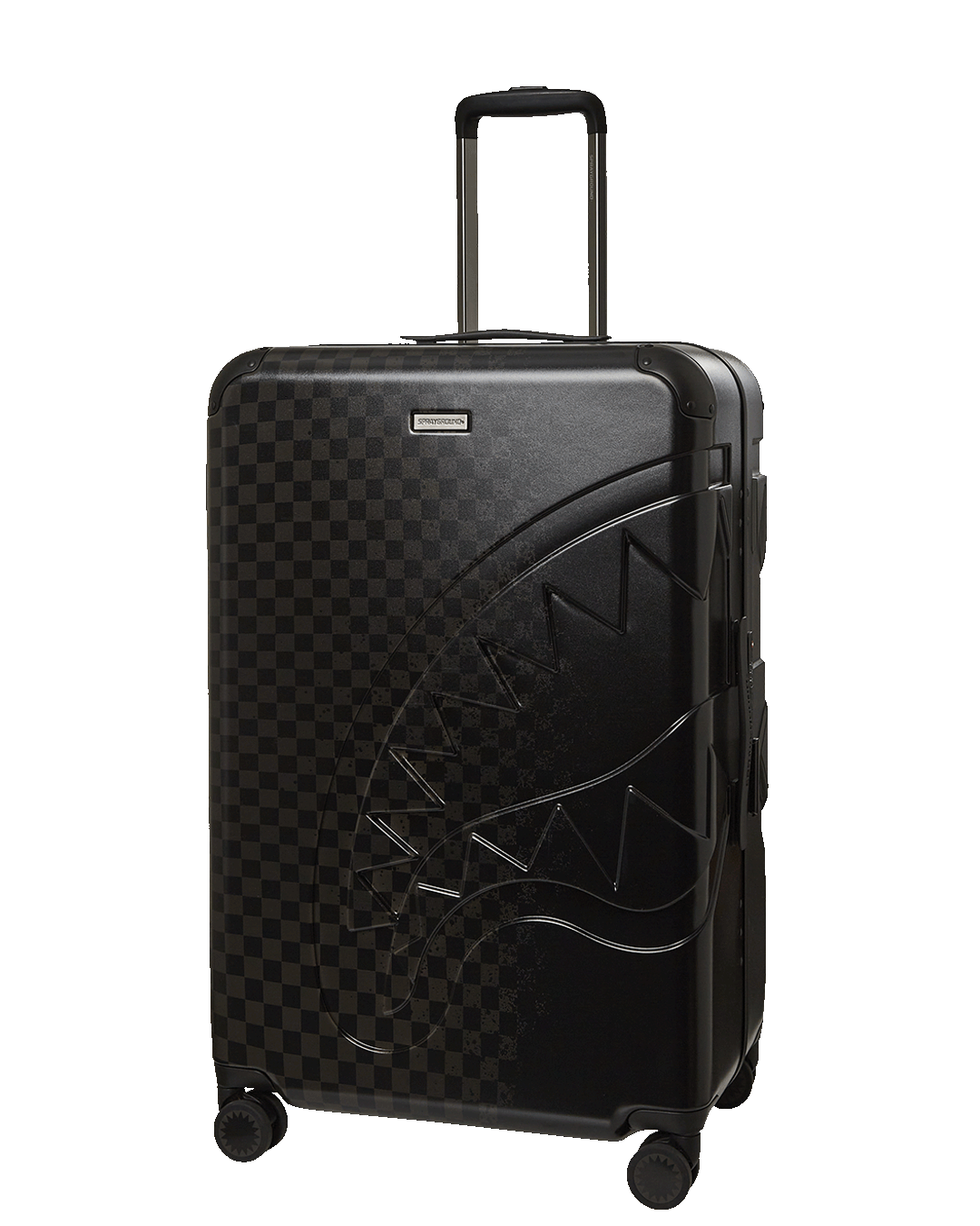 NIGHTSHARKS WORLDWIDE SHARKITECTURE FULL SIZE LUGGAGE | Sprayground Discount