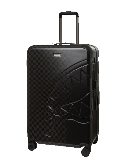NIGHTSHARKS WORLDWIDE SHARKITECTURE FULL SIZE LUGGAGE | Sprayground Discount