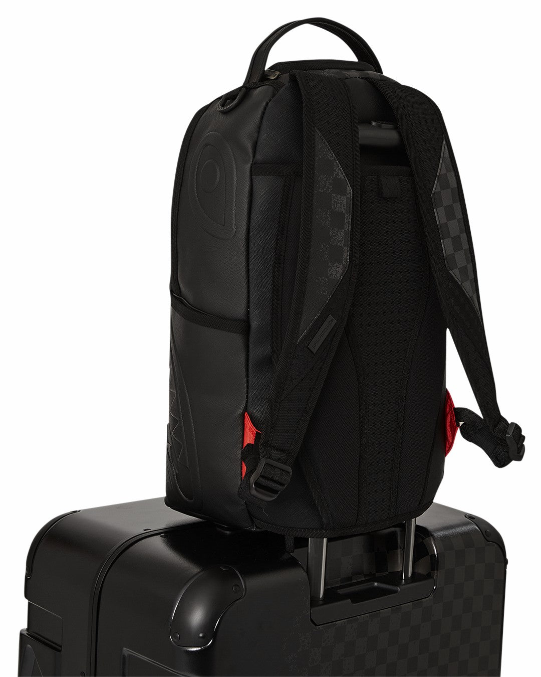 NIGHTSHARKS WORLDWIDE SHARKITECTURE FULL SIZE LUGGAGE | Sprayground Discount