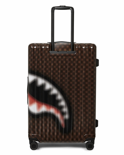 SHARKS IN PARIS BLUR EFFECT FULL SIZE LUGGAGE | Sprayground for sale