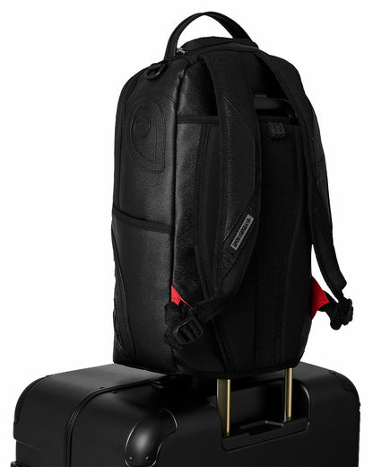 REALITY CHECK SHARKITECTURE FULL-SIZE JETBLACK LUGGAGE (GOLD HARDWARE) | Sprayground Online