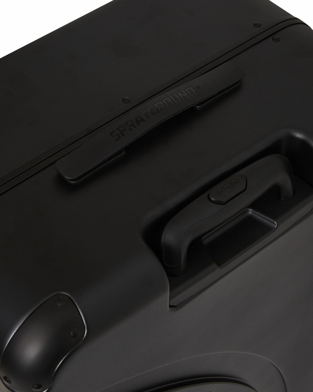 REALITY CHECK SHARKITECTURE FULL-SIZE JETBLACK LUGGAGE (GOLD HARDWARE) | Sprayground Online