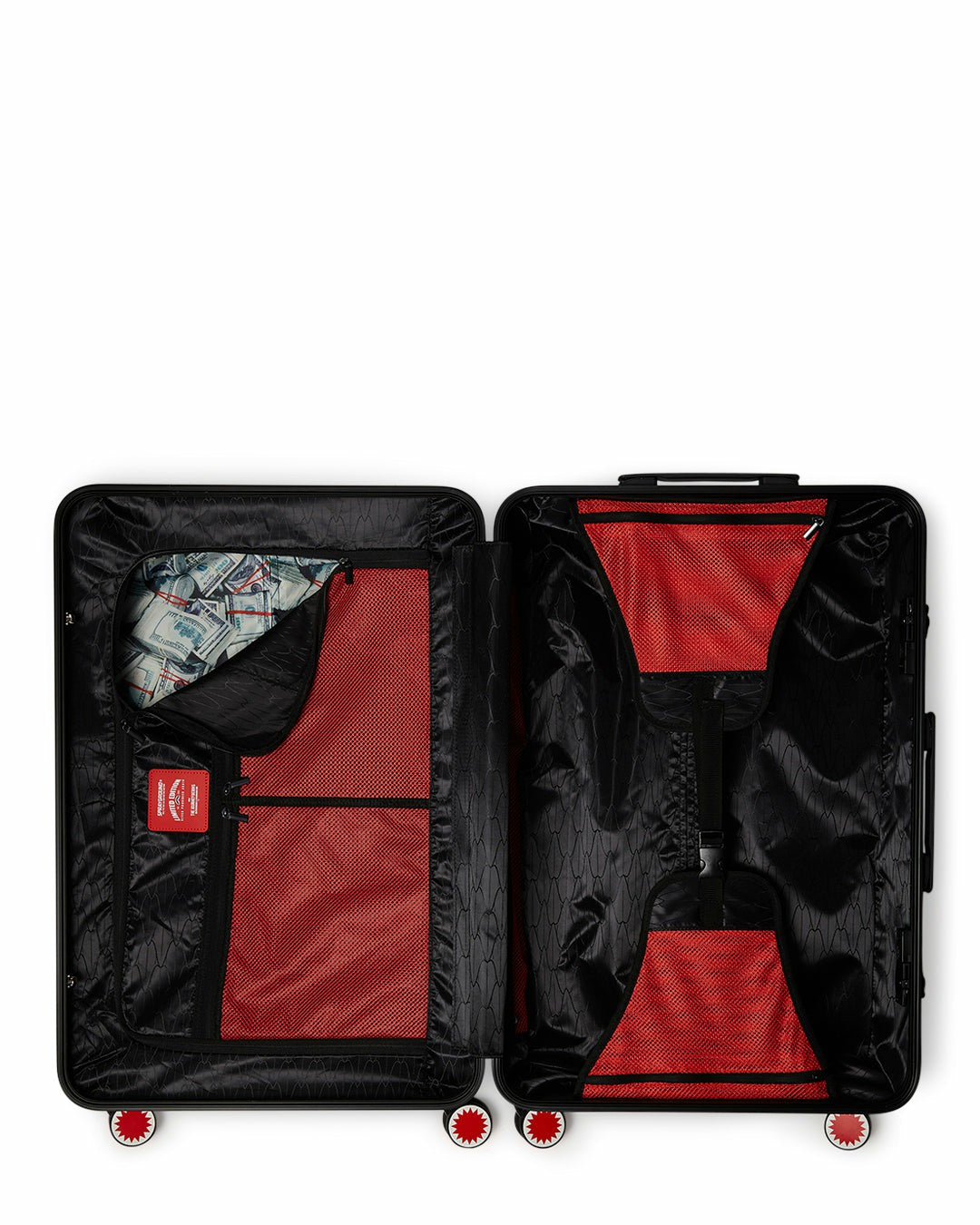 FRENZY SHARKS SHARKNAUTICS HARDSHELL FULL-SIZE LUGGAGE | Sprayground Discount
