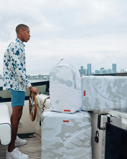 3AM LE BLANC SHARKNAUTICS HARDSHELL FULL-SIZE LUGGAGE | Sprayground Clearance