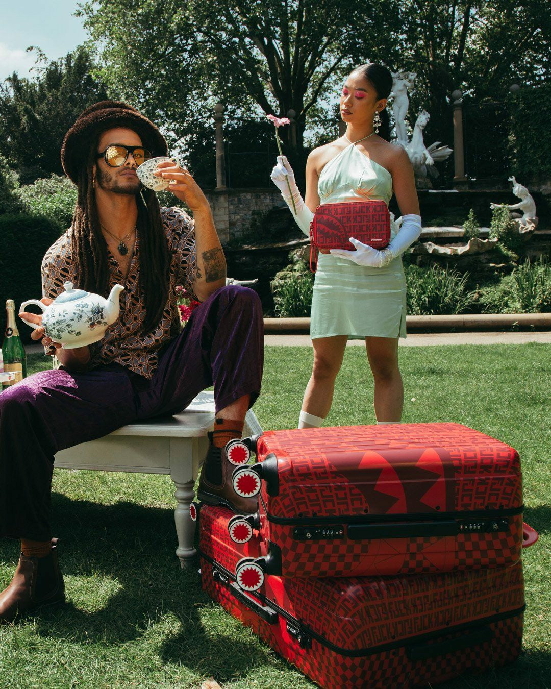 VENI VIDI VICI LUGGAGE | Sprayground Online