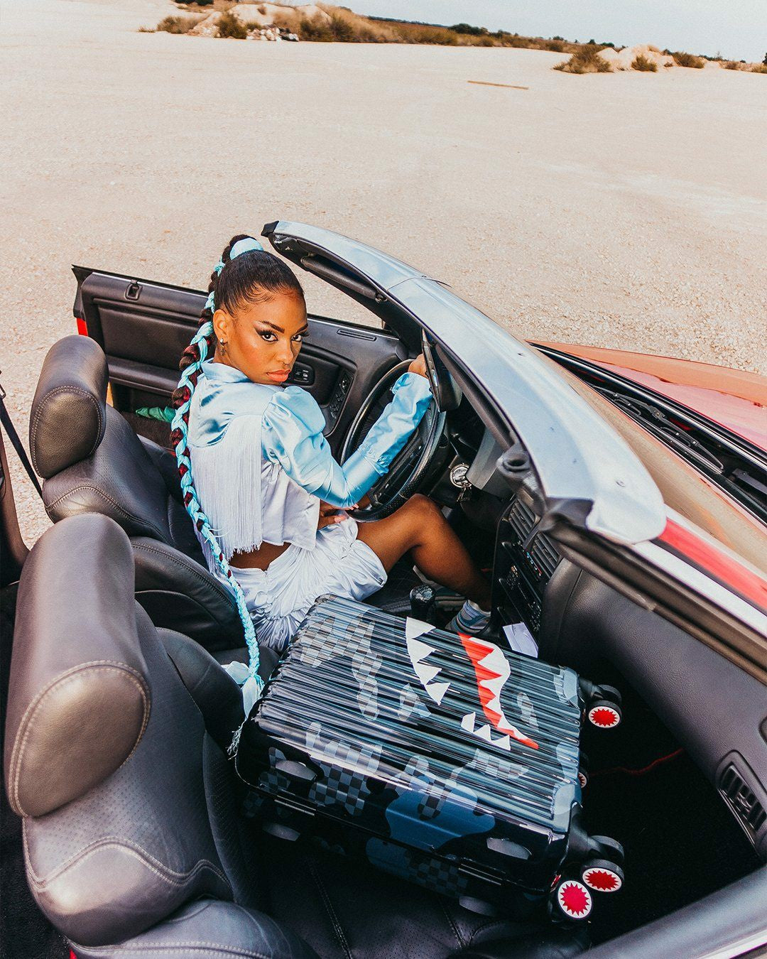 3AM SHARKNAUTICS 2 PC LUGGAGE SET | Sprayground Clearance