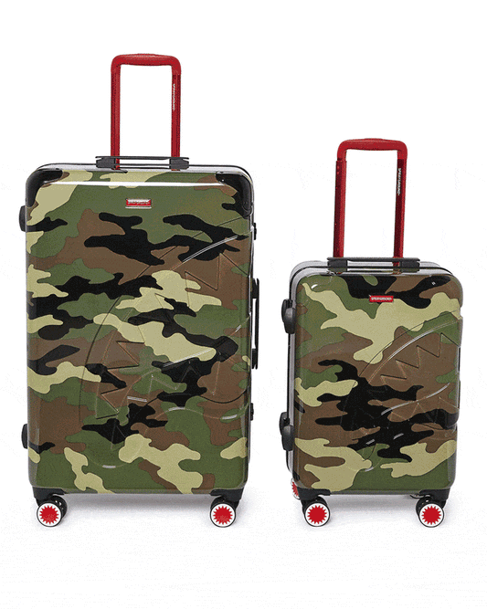 JUNGLE PARIS 2 PC LUGGAGE SET (CARRY-ON & FULL-SIZE) | Sprayground sale