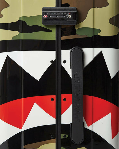 SHARKNAUTICS (CAMO) 29.5” FULL-SIZE LUGGAGE | Sprayground Discount