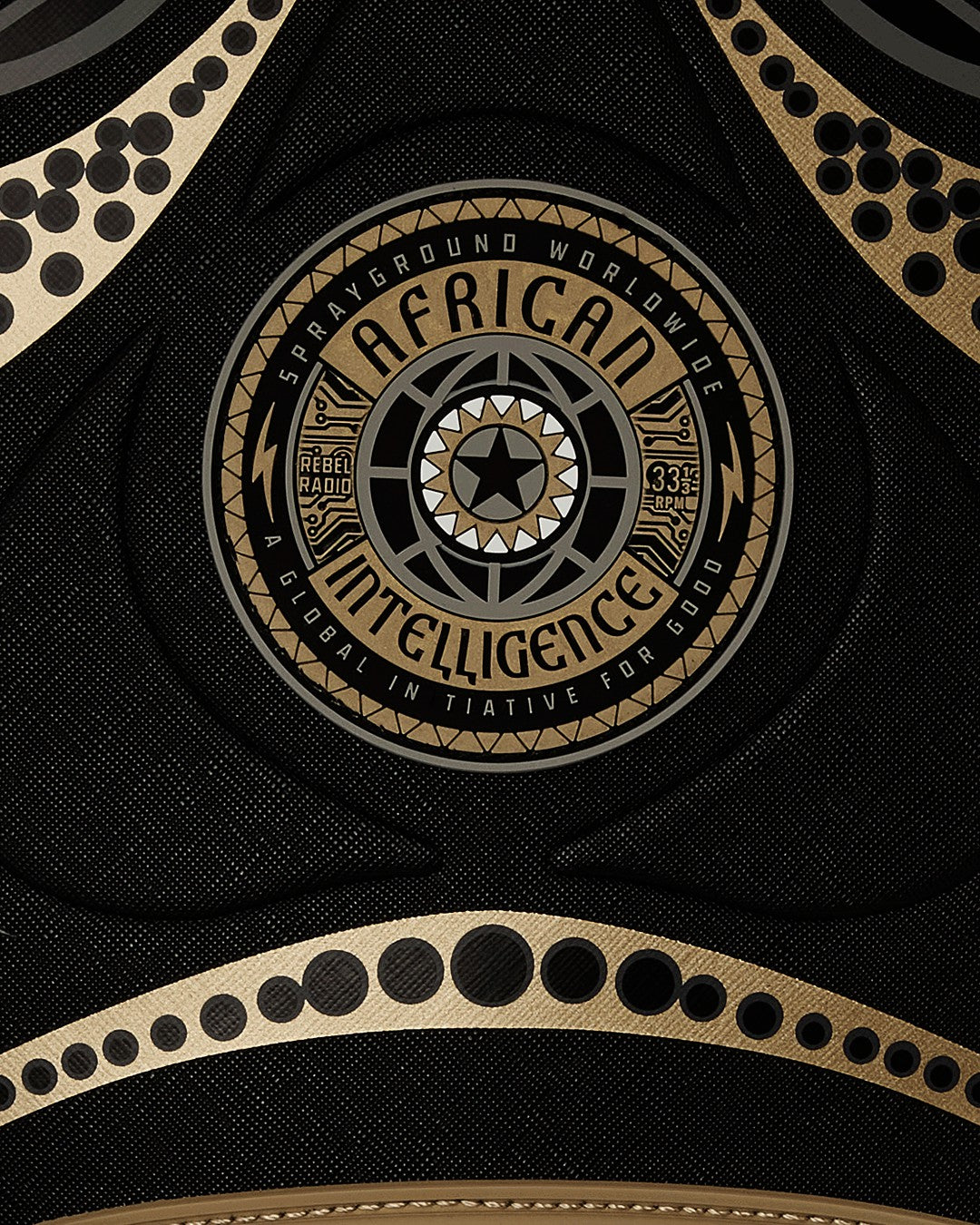 A.I. AFRICAN INTELLIGENCE SHARKS OF THE GOLD OCEAN BACKPACK - SANDFLOW | Sprayground US