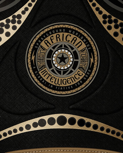 A.I. AFRICAN INTELLIGENCE SHARKS OF THE GOLD OCEAN BACKPACK - SANDFLOW | Sprayground US