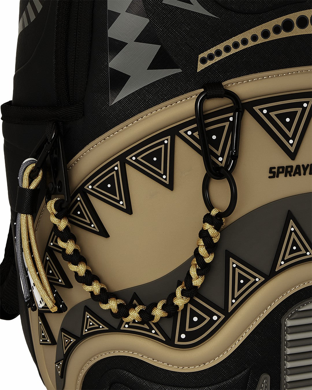 A.I. AFRICAN INTELLIGENCE SHARKS OF THE GOLD OCEAN BACKPACK - SANDFLOW | Sprayground US