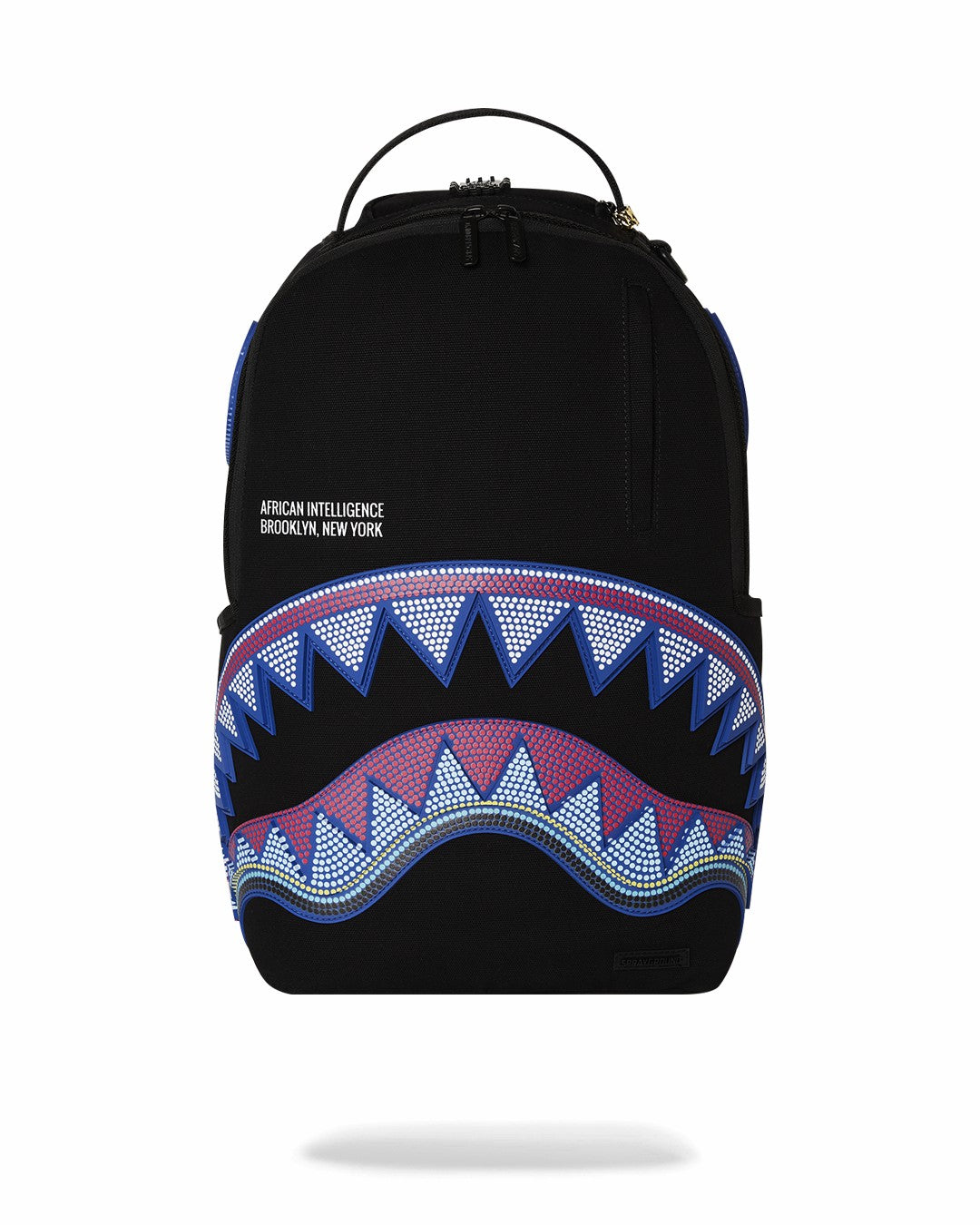 A.I. AFRICAN INTELLIGENCE BORN AND RAISED BACKPACK - SANDFLOWER COLLAB | Sprayground for sale
