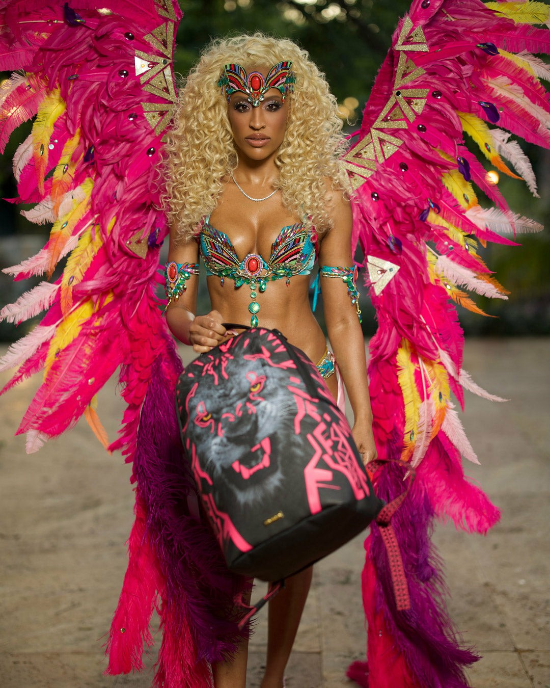 A.I. AFRICAN INTELLIGENCE PRIDE AND POWER BACKPACK - SANDFLOWER COLLAB | Sprayground Near Me
