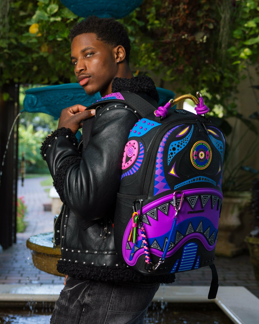 A.I. 12 BROOKLYN & BEYOND - SANDFLOWER COLLAB BACKPACK | Sprayground Online