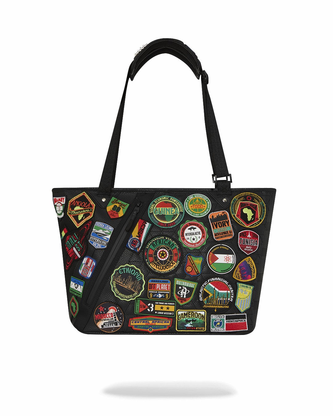 A.I. THE 54 (PATCHES OF AFRICA) CARGO TOTE | Sprayground for sale