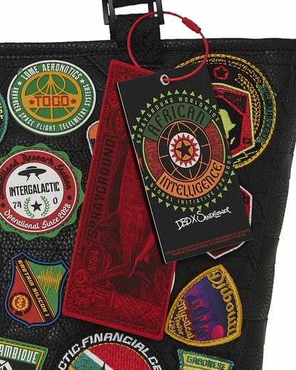 A.I. THE 54 (PATCHES OF AFRICA) CARGO TOTE | Sprayground for sale