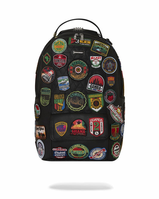 A.I. THE 54 (PATCHES OF AFRICA) CARGO BACKPACK | Sprayground Clearance