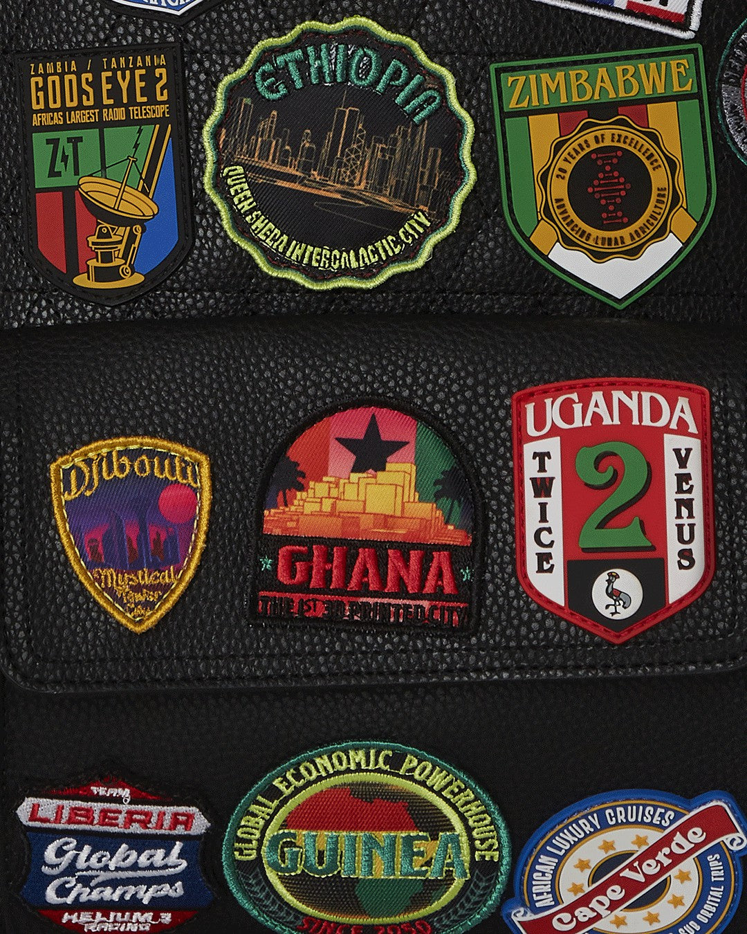 A.I. THE 54 (PATCHES OF AFRICA) CARGO BACKPACK | Sprayground Clearance